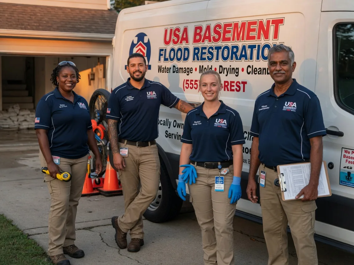 Basement Flood Cleanup company in Frederika, IA